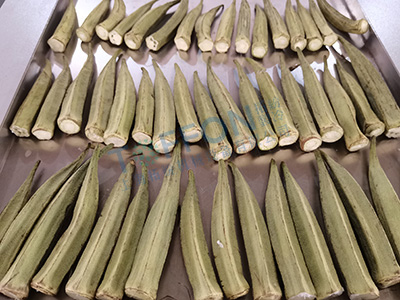 秋葵凍干：蔬菜凍干技術應用秋葵冷凍干燥加工